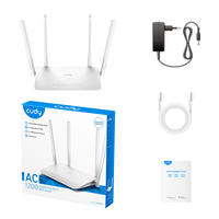 Cudy Wr1300 Wlan Router 2.4 Ghz, 5 Ghz 1200 Mbit/ s (wr1300) 3