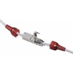 Wentronic - goobay - Netzwerkkoppler - IDC, 8-polig bis IDC, 8-polig - STP - CAT 6 (79577)