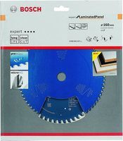 Bosch - Kreissgeblatt Expert for Laminated Panel,  160mm, 48Z