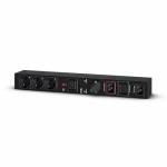 Cyberpower - zbh. By-Pass, Manuell, IEC Outlet, PDU, 1HE, Eingang 16A 1xC19+2xC20, Ausgang 16A 1x C19 + 3xSchutzkontakt Steckdosen