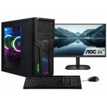 Captiva - CAPTIVA Power Starter R80-000 TFT Bundle AMD Ryzen™ 5 16 GB DDR4-SDRAM 1 TB SSD Windows 11 Home