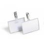 Durable - DURABLE Namensschild Click Fold m Clip 54x90mm 25er Pck