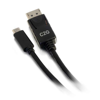 C2g 1.8m (6ft) Usb-c To Displayport Adapter Cable 4k30 - Bla 1
