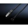 Rittal - SZ Led system light connection cable - Stromkabel (W) - DC 24 V - 3,0m - Schwarz (Packung mit 5) (2500410)