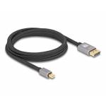 Delock - DeLOCK Mini DisplayPort - DisplayPort Kabel 2 m Gris