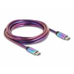 Delock - DeLOCK 81116 c�ble USB USB 2.0 2 m USB C Multicolore