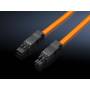 Rittal - SZ Led system light connection cable - Stromkabel (W) (M) - 100-240 V - 1,0m - orange (2500530)