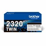 Brother - TON Brother Toner TN-2320TWIN black 2-pack up to 2,600 pages in accordance with ISO/ IEC 19752 [EURO version]