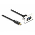 &nbsp;"Delock-DeLOCK Easy 45 USB cable 1 m USB 3.2 Gen 2 (3.1 Gen 2) USB C USB A Black, White-Delock-Adapter/Cable"