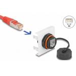 Delock - DeLOCK Easy 45 Modul Netzwerk RJ45 Cat.6A - 45 x 45 mm (81411)