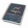Sigel - Notizbuch Jolie Mystic Jungle, 240 Seiten mit Kupfer-Spirale, Hardcover, 120 g /qm, matt, - 2 Stck (JN603)