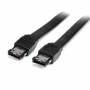 Startech - StarTech.com eSATA Kabel geschirmt - St/St - eSATA-Kabel - Serial ATA 150 - eSATA, 7-polig (M) - eSATA, 7-polig (M) - 91cm - Sch