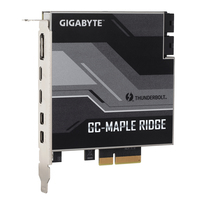 &nbsp;"Gigabyte-GC-MAPLE RIDGE Schnittstellenkarte/Adapter Eingebaut DisplayPort - Mini DisplayPort - Thunderbolt 4 - USB 3.2 Gen 2 (3.1 Gen 2) -Gigabyte-Hardware/Electronic"