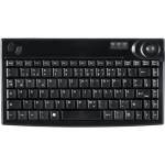 Active Key - AK-440-TU - Tastatur - USB - US International - Schwarz [DE-Version, German Keyboard]