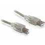 Delock - USB 2.0 Kabel, USB-A Stecker > USB-B Stecker