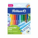 Pelikan Bro - Pelikan Fasermaler Colorella Star C302 10 ST sortiert Faltschachtel