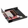 Startech - Startech.com 3.5in Drive Bay Ide To Single Cf Ssd Adapter Card Reader