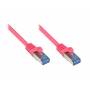 Good Connections - Cat.6A Patchkabel S/FTP HF magenta 15m