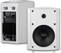 Vivolink - VLSP61AW, 2-Wege, 2.0 Kanle, Kabelgebunden, 50 W, 80 - 2000 Hz, Wei