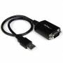 Startech - StarTech.com USB2.0 auf Seriell Adapter - USB zu RS232 / DB9 Konverter (COM) - Serieller Adapter - USB - RS-232 - Schwarz (ICUSB