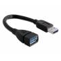 Delock - DELOCK USB3.0 Verl. A -> A St/Bu 0.15m