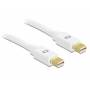 Delock - DELOCK Displayport Kabel mini DP -> mini DP St/St 1.00m wei