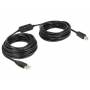 Delock - DELOCK USB Kabel A -> B St/St 11.00m aktiv sw