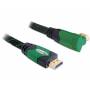 Delock - DeLOCK 3m High Speed HDMI 1.4 3m HDMI HDMI Black,Green HDMI cable