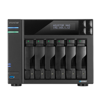 Asus - ASUSTOR Lockerstor NAS AS6706T 6-Bay