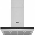 Siemens - Siemens iQ500 LC67BIP50 cooker hood Wall-mounted Stainless steel 630 m/h A