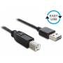 Delock - EASY-USB 2.0 Kabel, USB-A Stecker > USB-B Stecker