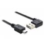 Delock - DELOCK USB Kabel A -> Mini-B St/St 1.00m 90 sw