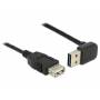 Delock - DELOCK USB Verl.A -> A St/Bu 1.00m 90 sw Easy USB