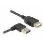 Delock - DELOCK USB Verl.A -> A St/Bu 1.00m 90 sw Easy USB