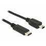 Delock - DELOCK USB Kabel C -> Mini-B St/St 1.00m schwarz