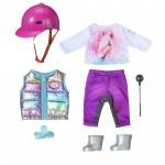 Zapf Creation Ag - BABY born Deluxe Reiter-Outfit 43cm, Puppenzubehr