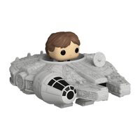 Star Wars: Funko Bitty Pop Ride - Han Solo W/ millenium Falco 1