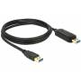Delock - DELOCK USB3.0 Kabel A -> A St/St 1.50m DataLink +KM S