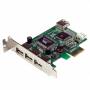 Startech - Startech.com 4 Port Pci Express Low Profile High Speed Usb Adaptor Card