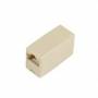 Microconnect - Microconnect RJ45-RJ45 F/F RJ45 RJ45 Beige cable interface/gender adapter