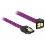 Delock - DeLOCK Premium - SATA-Kabel - Serial ATA 150/300/600 - 7-poliges SATA (M) - 7-poliges SATA (M) - 50cm - 90-Grad-Anschluss, verri