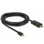  "Delock-Adapterkabel miniDP Stecker > HDMI-A Stecker-Delock-Adapter/Cable"