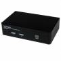 Startech - StarTech.com 2 Port USB HDMI KVM Switch mit Audio und USB2.0 Hub - KVM-/Audio-/USB-Switch - USB - 2 x KVM/Audio/USB - 1 lokaler 