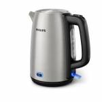 Philips - Viva Collection HD9353/90 Wasserkocher 1,7 l 2060 W Schwarz - Edelstahl (HD9353/90)