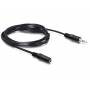 Delock - DeLOCK 84002 3m 3.5mm 3.5mm Black audio cable