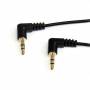 Startech - StarTech.com Cable de 91cm de Audio Estreo 3,5mm Delgado de ngulo Recto Acodado - Macho a Macho