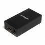 Startech - .com HDMI 转 DisplayPort 有源适配器/转换器，最高可达 1920x1200（插孔/插孔）-视频转换器-黑色 (HDMI2DP)