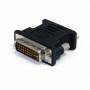 Startech - StarTech.com Adaptador Conversor DVI-I a VGA - DVI-I Macho - HD15 Hembra - Negro