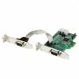 Startech - Startech.com 2 Port Low Profile Native Rs232 Pci Express Serial Card With 16550 Uart