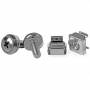Startech - StarTech.com M5-Montageschrauben und Kfigmuttern fr Serverschrank / Rack - 50 St. - Schrauben fr Rack (Packung